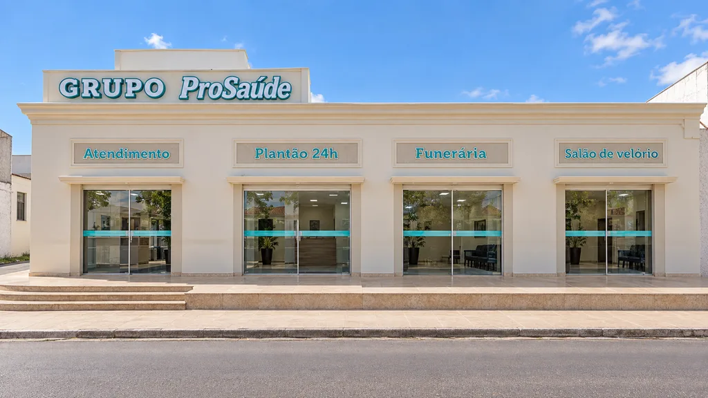 Fachada da Funerária ProSaúde